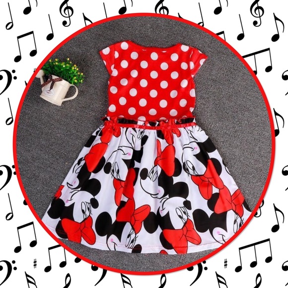 🌺New🌺 Cute Mouse Print Dress🌺🌺 - Picture 2 of 5